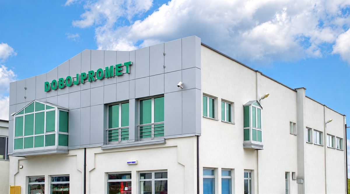 Zgrada firme Dobojpromet d.o.o. u Brijesnici Maloj, Doboj Istok