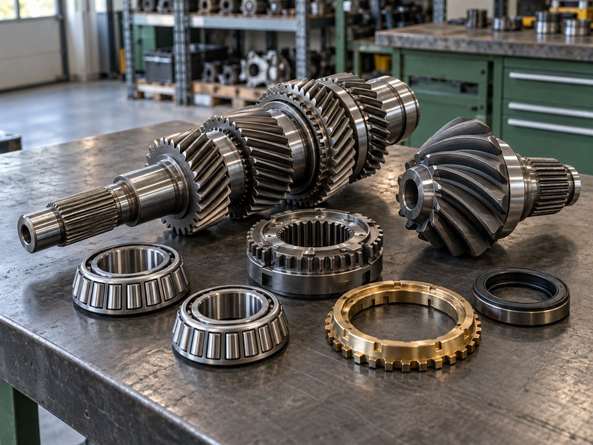 Dijelovi za mjenjače i diferencijale kamiona